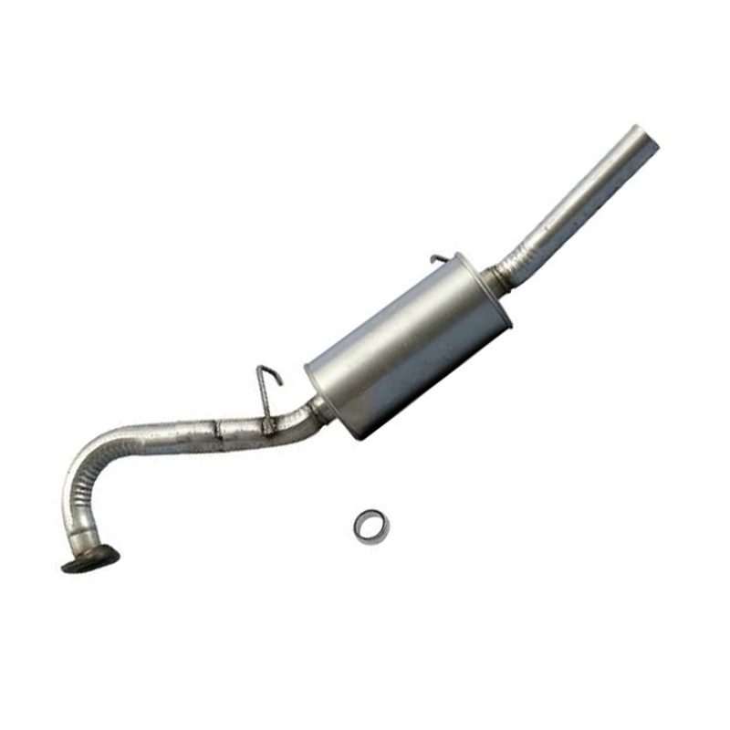 New Rear Muffler With Gaskets & Bolts For 02-04 Pathfinder& 02 03 Infiniti QX4