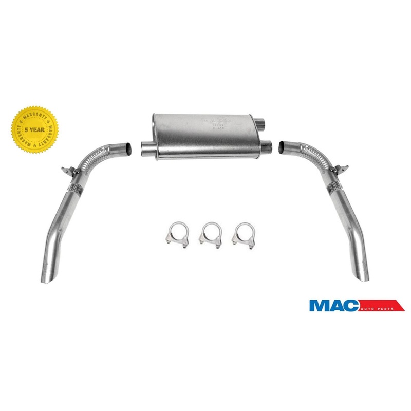 1989-1992 Chevrolet Camaro Dynomax Muffler Dual Exhaust