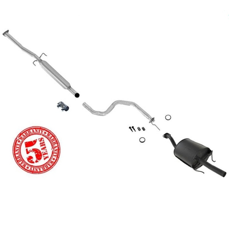 1999-2000 Honda Civic Si 1.6L Muffler Exhaust System REF# 708175 54261
