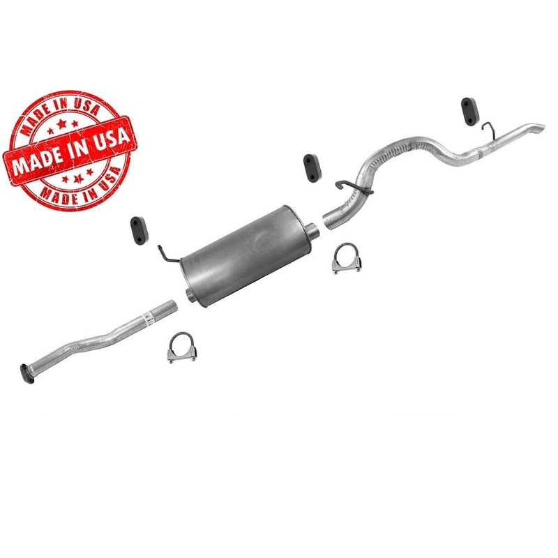 2004-2012 Colorado Canyon 126 Inch Wheel Base Muffler Exhaust Pipe System
