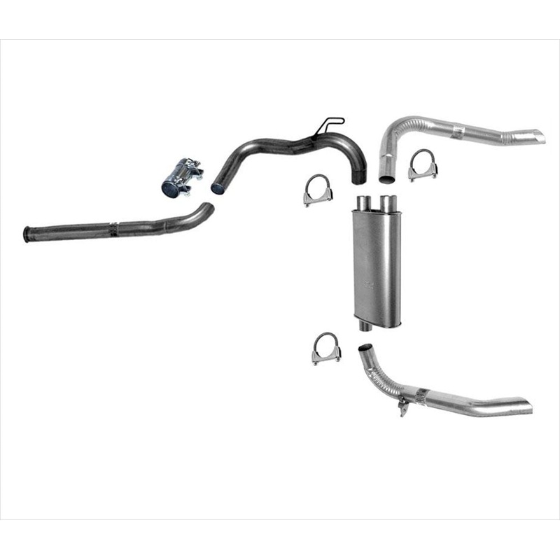89-91 Camaro 5.0 5.7 TPI & Dual Converters Vin F & 8 Muffler Exhaust Pipe System