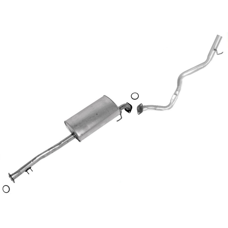 96 to Production Date 07/1998 4 Runner 3.4L Fed & Cal Em Muffler Exhaust System