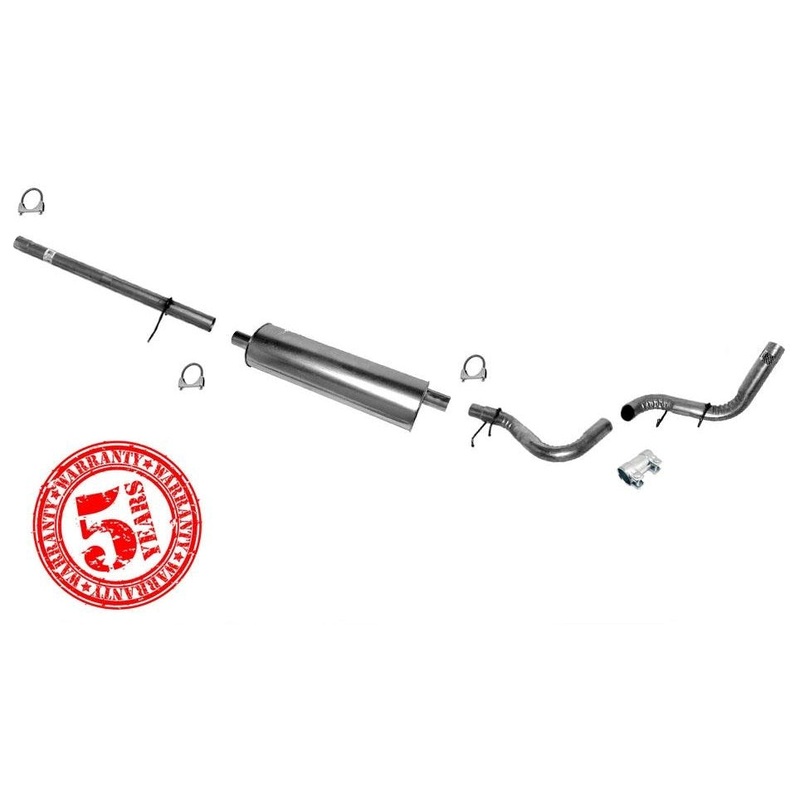 98-01 Dodge Ram 1500 Pick Up Muffler Exhaust System 155 Inch Wheel Base