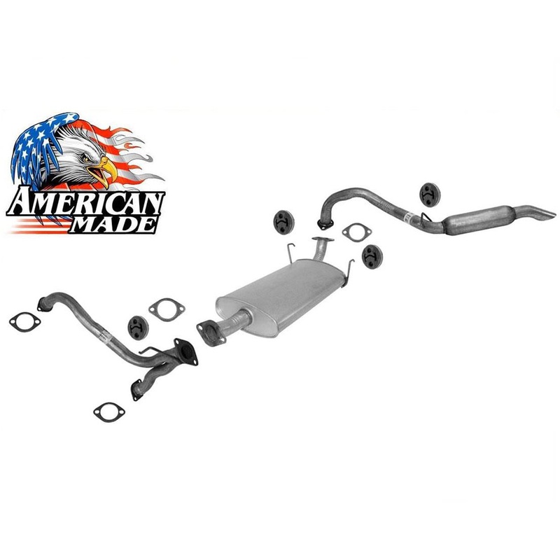 Exhaust Muffler Tail Pipe Gaskets MADE IN USA for Kia Sorento 07-09