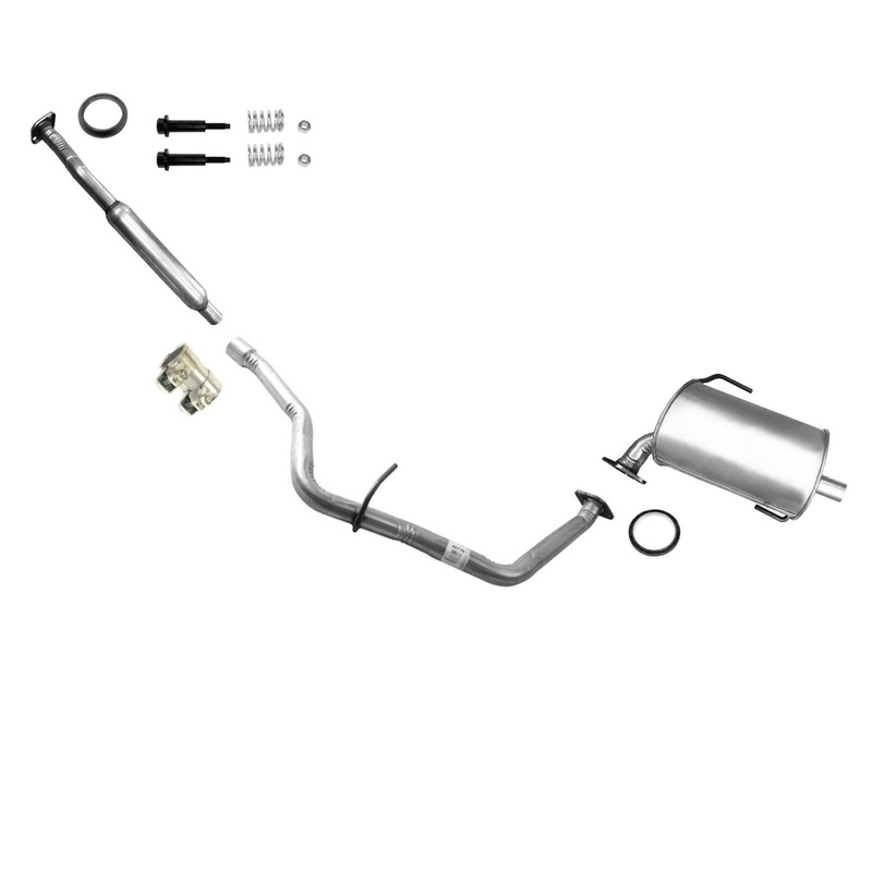 Exhaust System Ext Pipe Muffler Tail Pipe For 2014-2016 Subaru Forester 2.5L