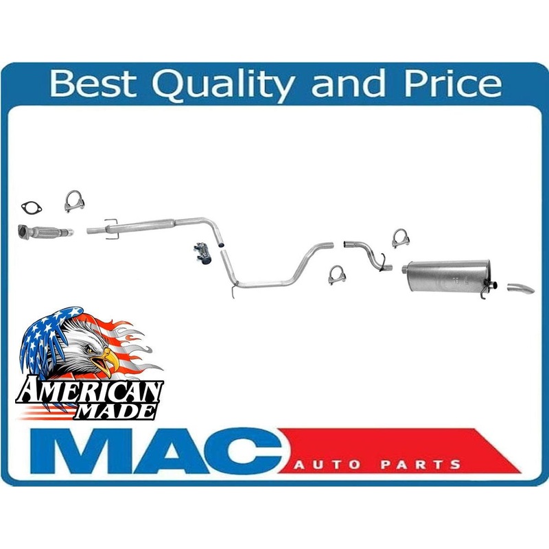 Exhaust System MADE IN USA for Taurus Sable Wagon SOHC with Single Muffler 96-99