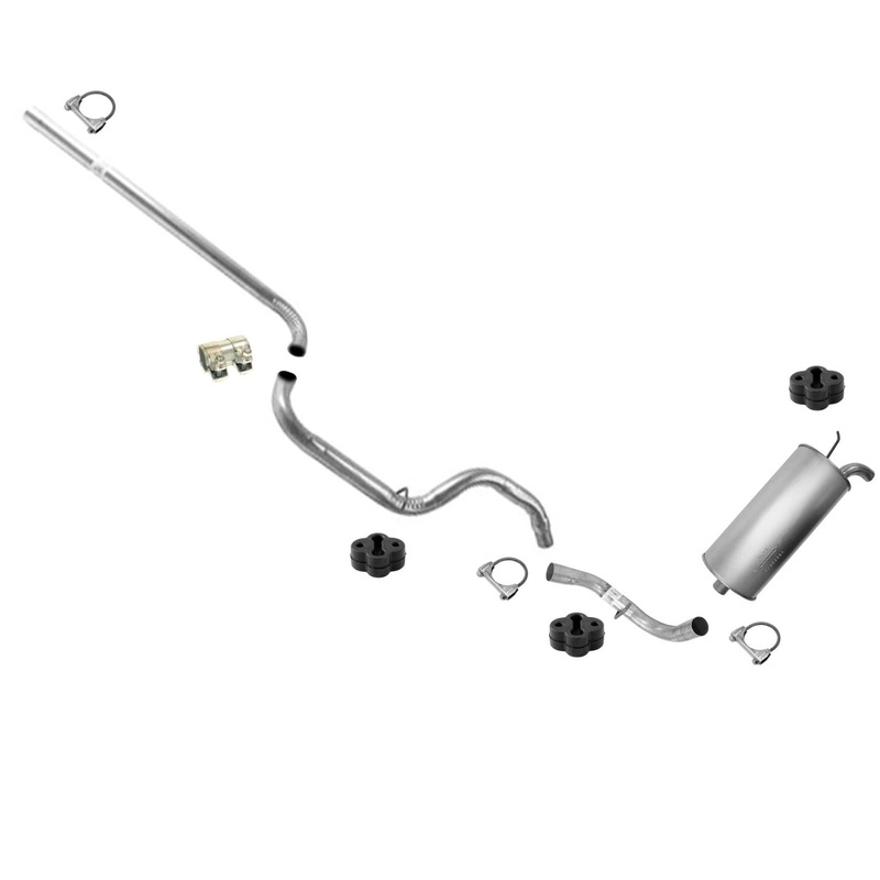 Fits 2001-2005 Dodge Neon 2.0L SOHC Resonator Muffler Exhaust Pipe System