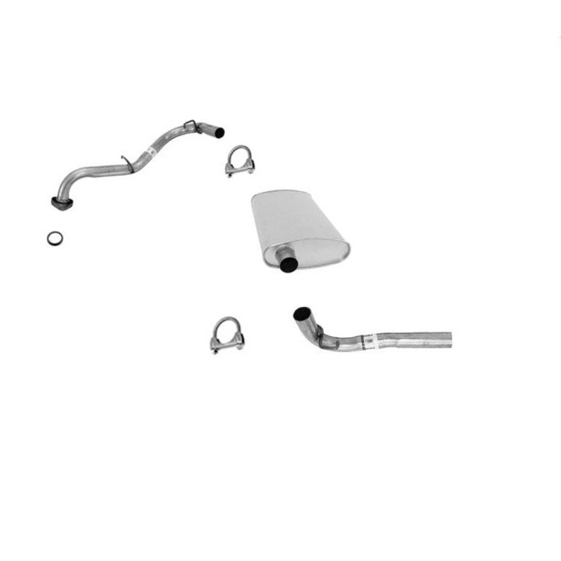 Fits for 03-04 Front Wheel Drive Vibe Rear Axle Pipe Muffler Tail Pipe