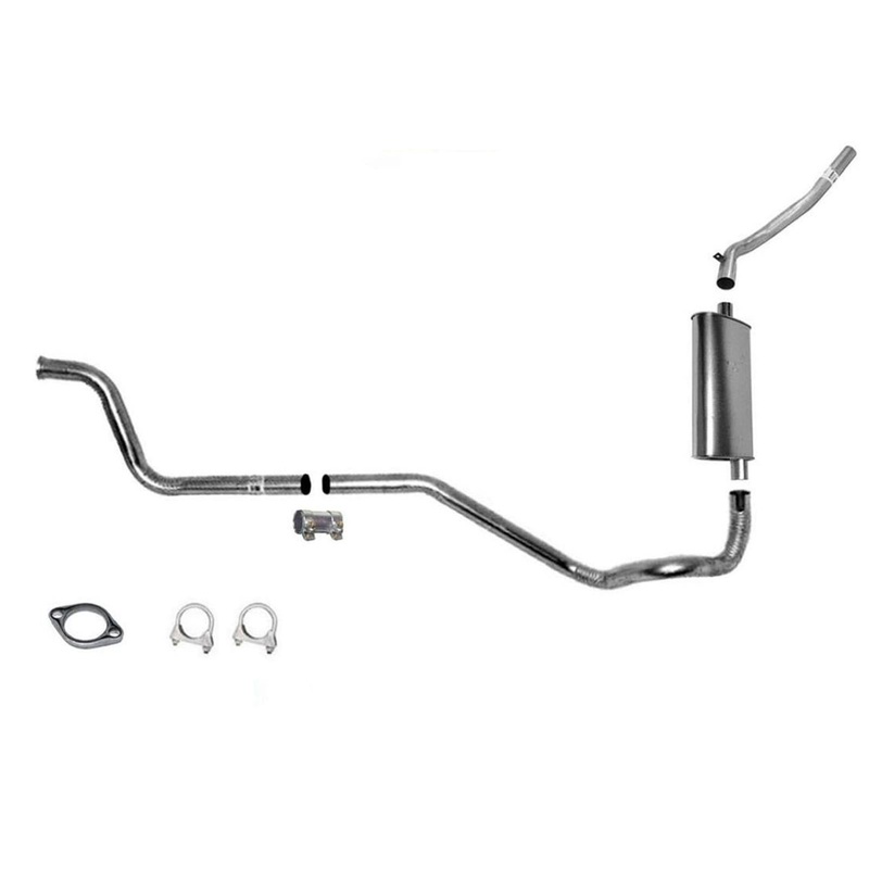Fits for 1984-1988 Regal Cutlass V8 5.0L Y Engine OE Muffler Exhaust System