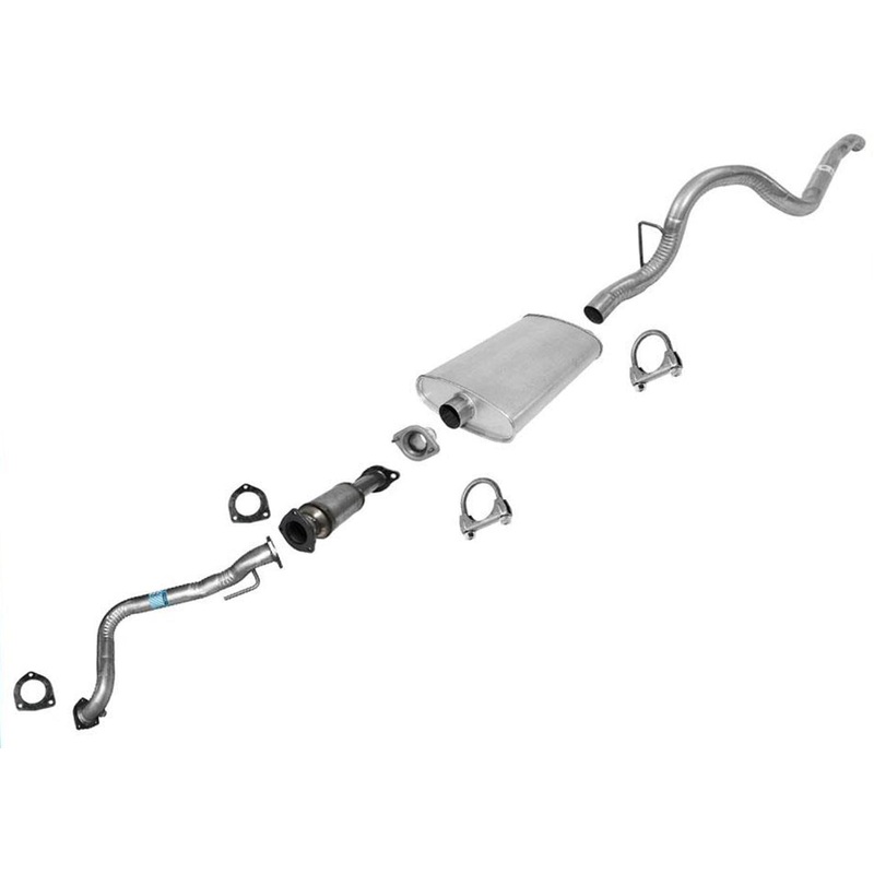 For 2001 Cherokee 4.0 With California Emissions Converter Muffler Exhaust System