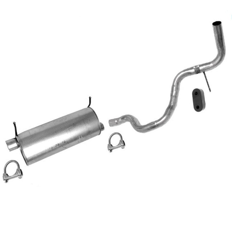 For 97-02 Ford Van E250 5.4L With 138 Inch Wheel Base New Muffler Exhaust System