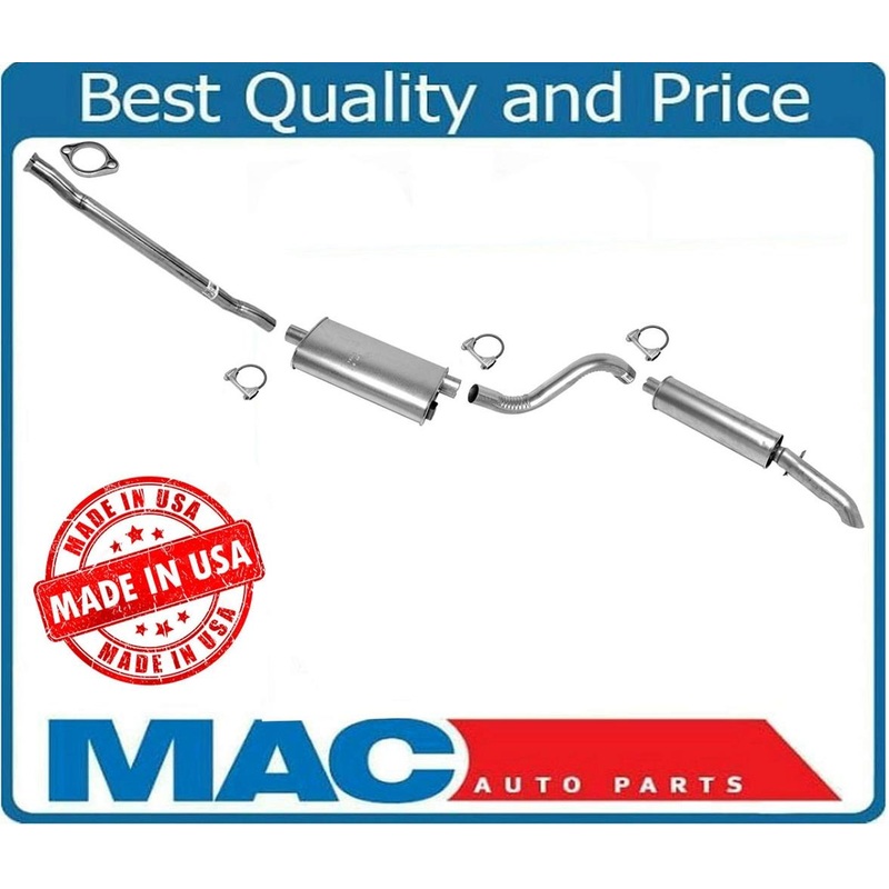 For Cadillac Seville Eldorado 1979-1985 After Converter Muffler Exhaust System
