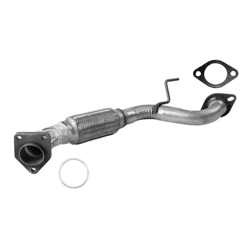 Front Engine Flex Pipe with Gaskets for Nissan Rouge Front Wheel Drive 2008-2012