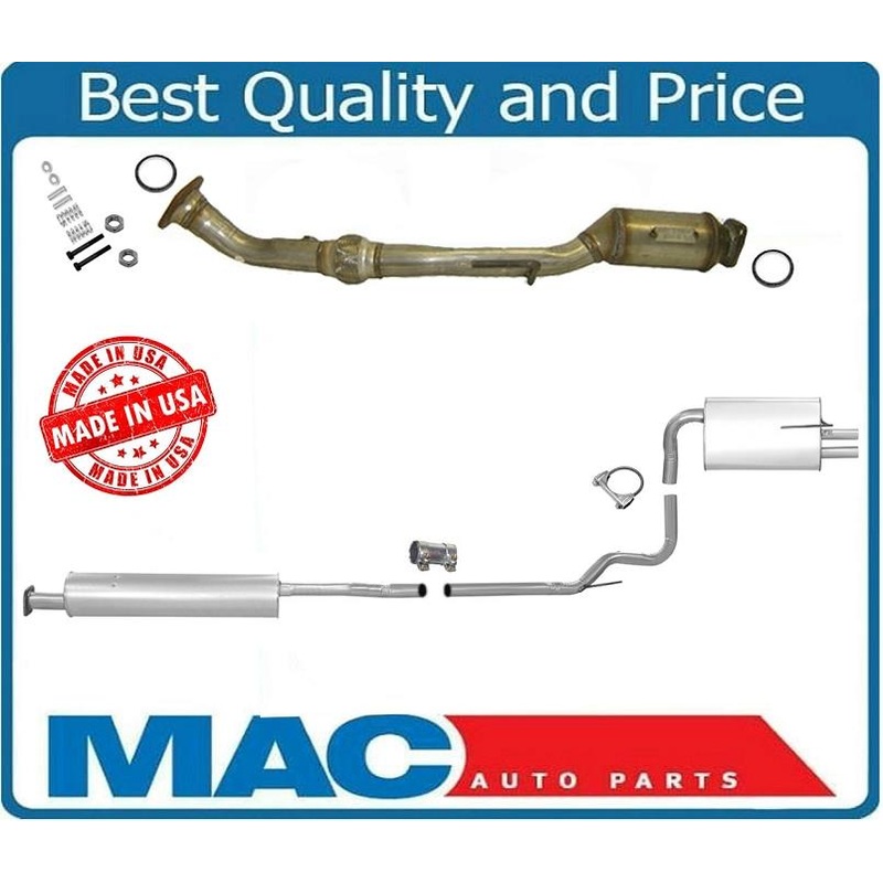 Muffler Converter & Flex With Exhaust System Muffler Fits 02-06 Altima 2.5L