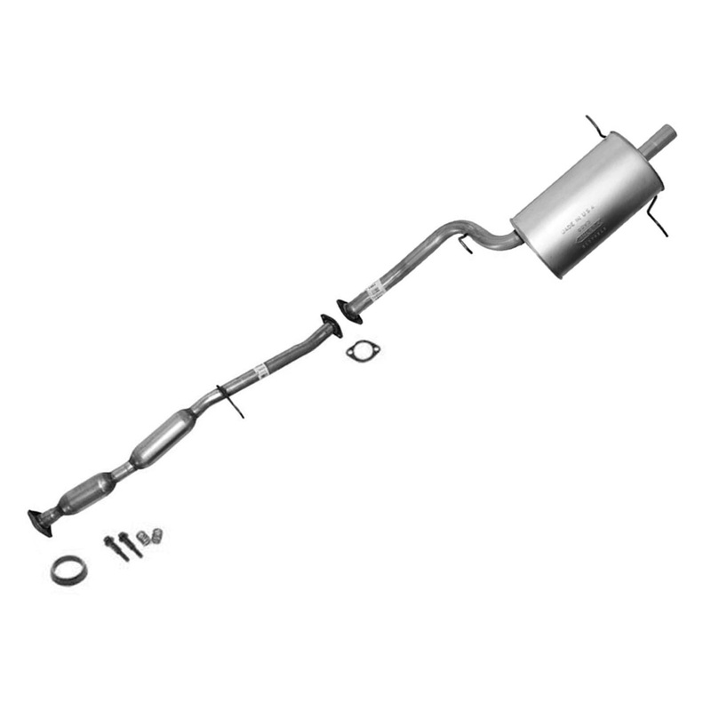 Muffler Exhaust Pipe Exhaust System 02-04 Impreza RS 2.5L All Wheel Drive