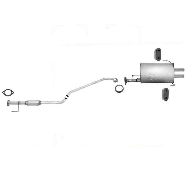 Muffler Exhaust Pipe System For 02-05 Nissan Sentra 2.5L SE-R / SE-R Spec V