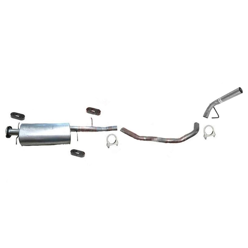 Muffler Tail Pipe Exhaust System FIts 07-14 Lincoln Navigator EXCEPT L MODELS