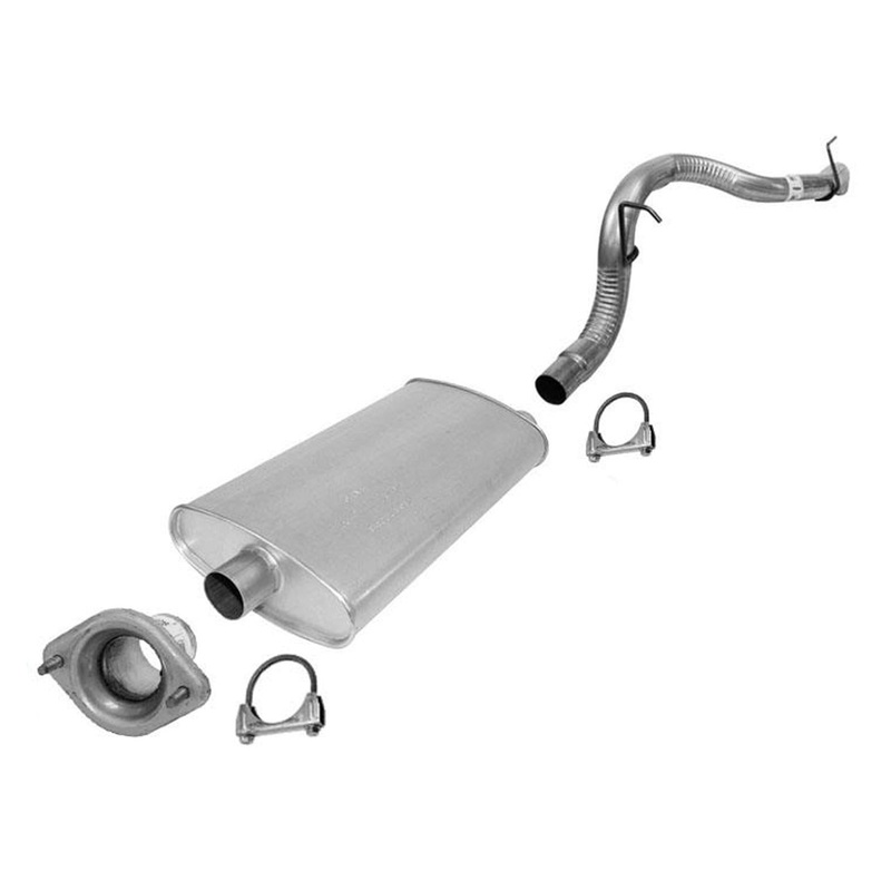 Muffler Tail Pipe Exhaust System For 2002 2003 2004 2007 Jeep Liberty 2.4 3.7L