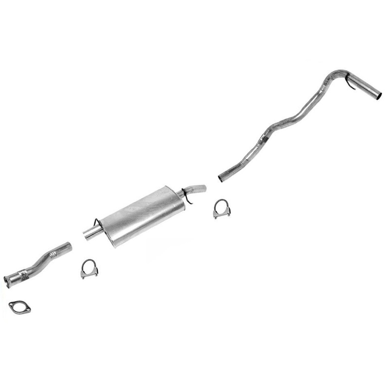 Muffler Tail Pipe For 92 93 Chevrolet S10 Pick Up Rear Wheel Drive 108 Inch WB