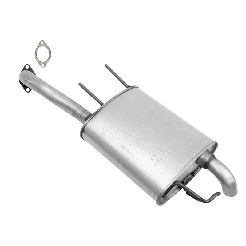 Rear Muffler and Gasket Exhaust System For 2004-2006 Hyundai Elantra 2.0L