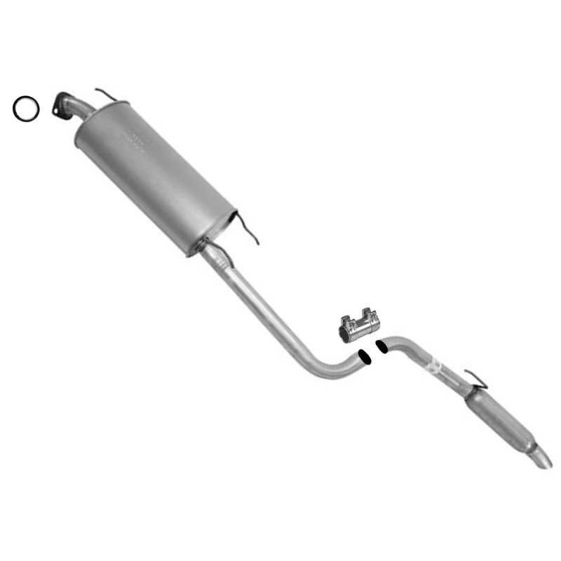 Rear Muffler Tail Pipe All Wheel Drive 04-16 for Toyota Sienna 4x4 AWD