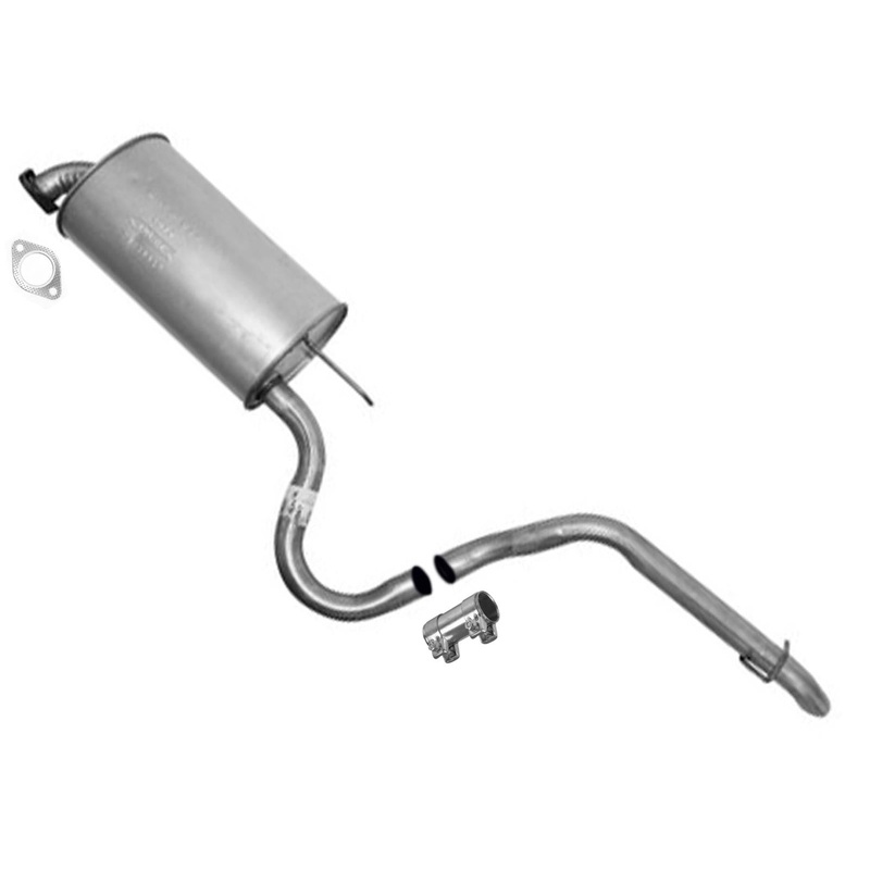 Rear Muffler With Tail Pipe & Gasket For Hyundai Elantra 2006-2012