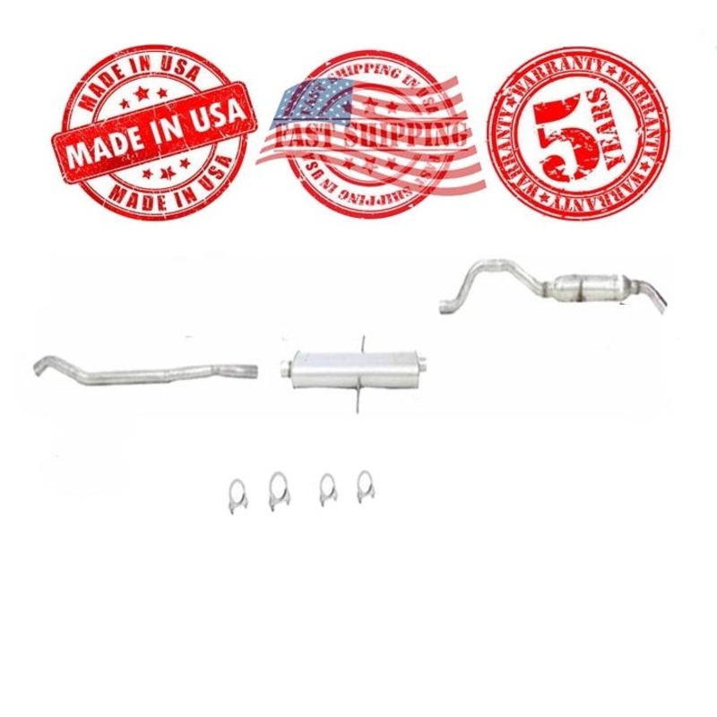 01-07 Town & Country 113WB W/O Stow & Go 3.3L Muffler Exhaust System