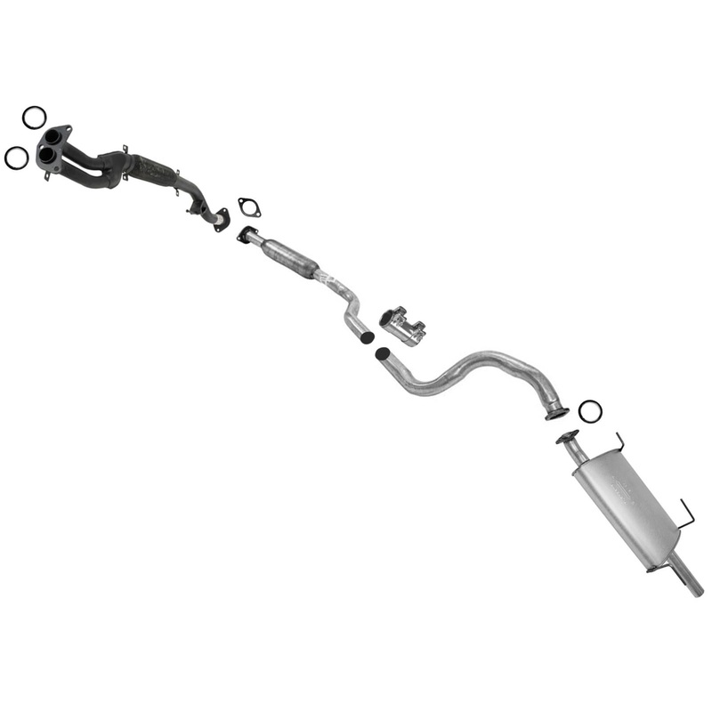 100% New Exhaust System for Nissan Sentra 1.8 00-01 With Federal Emissions ONLY