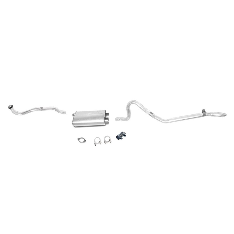 1987-1988 Thunderbird Cougar Muffler Exhaust system 43907 18276 45852