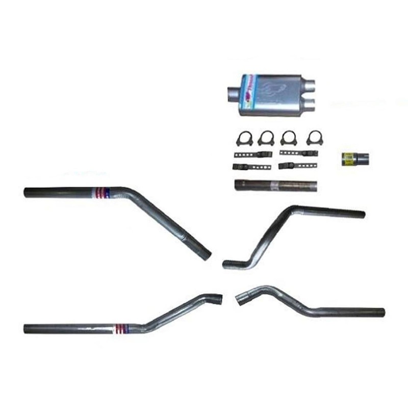 1988-1993 Chevrolet Chevy GMC 1500 5.7L 350 DUAL Exhaust THRUSH MUFFLER