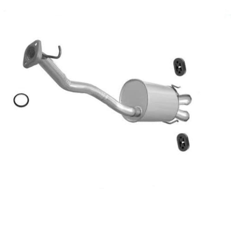1990-1993 Honda Accord SE EX Dual Rear Muffler Exhaust OE W Gasket & Hangers