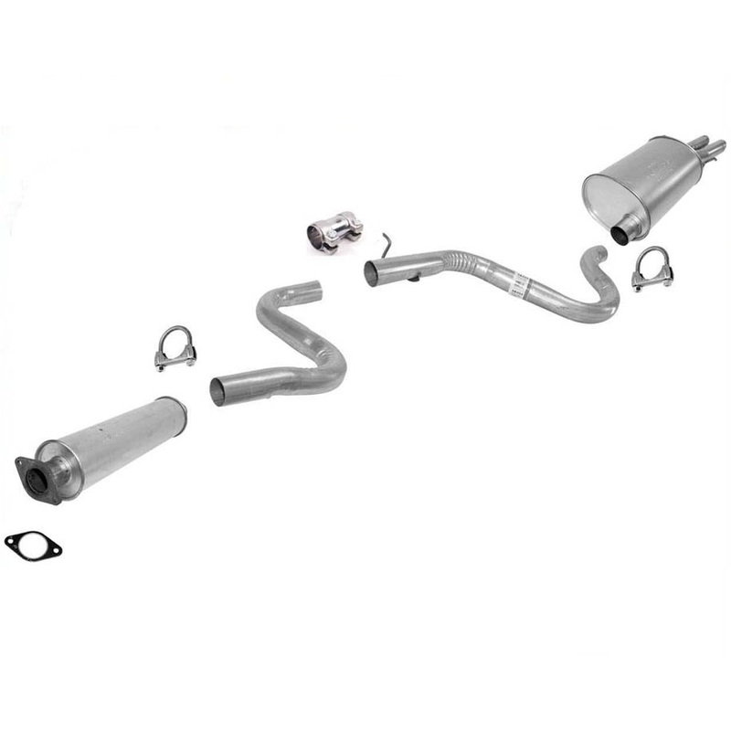 1997-2004 Buick Regal 3.8L Muffler Exhaust Pipe System 700293 58381 700338