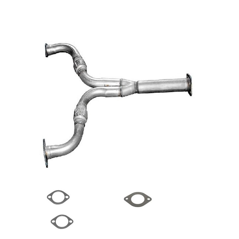 350Z G35 After Converters Y Flex Pipe With Gaskers 93112