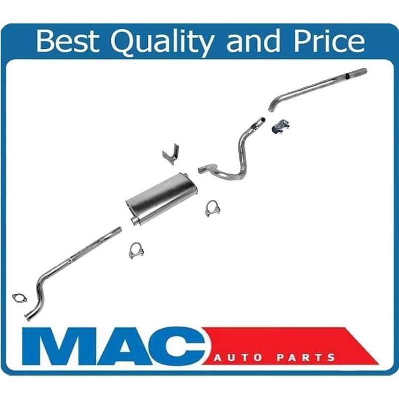 86-90 Cadillac Fleetwood Muffler Exhaust Pipe System RWD 5.0L