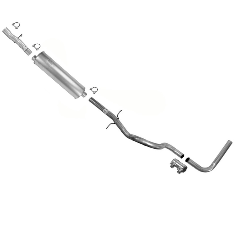 87-96 Ford E150 Van 4.9 112 Wheel Base muffler exhaust system 42846 18132 46704