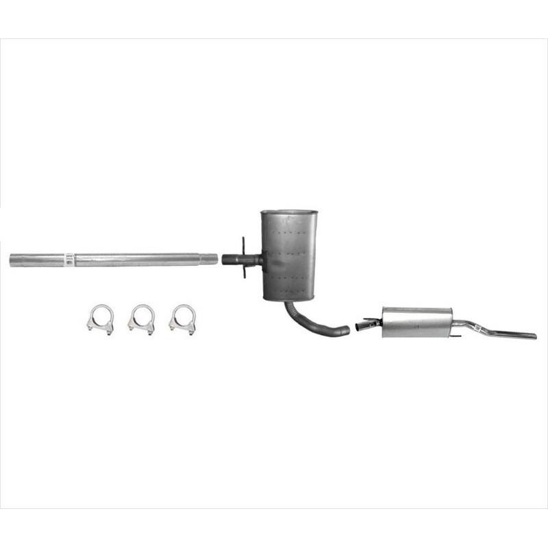 93-99 Jetta 2.0L ABA Engine Code Muffler Exhaust System 308502 797441 394820
