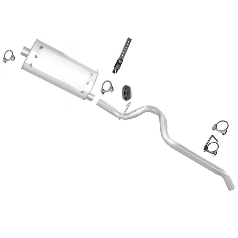 96 to Pro Date 01/20/2000 Cherokee 2.5 4.0 Muffler Exhaust System 790264 454837