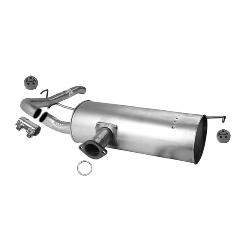 Exhaust Muffler Tail Pipe For Toyota Sienna 2004-2016 Front Wheel Drive
