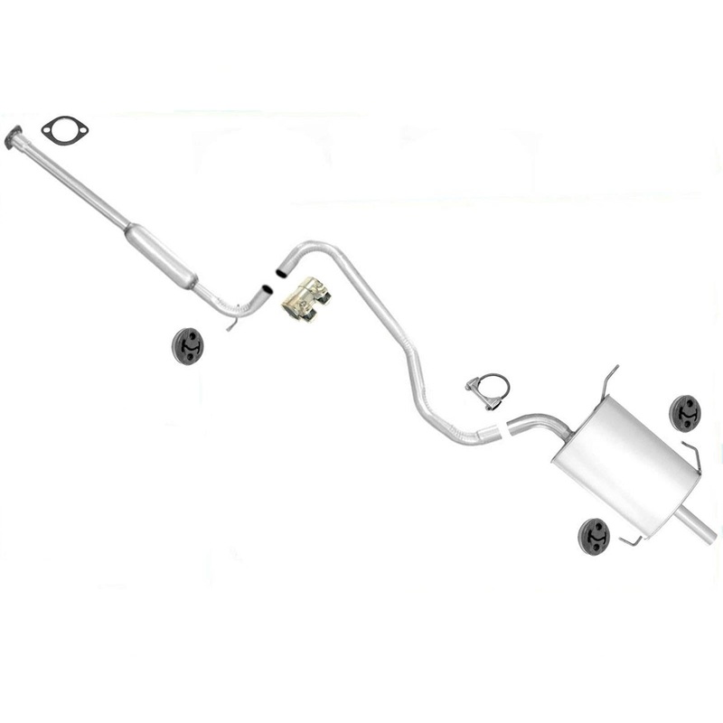 Exhaust System Muffler For 98-00 Nissan Altima Muffler FEDERAL EMISSIONS ONLY