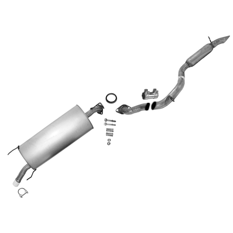 Fits 06-12 Rav4 3.5L V6 Exhaust System Pipe & Muffler FWD or AWD All