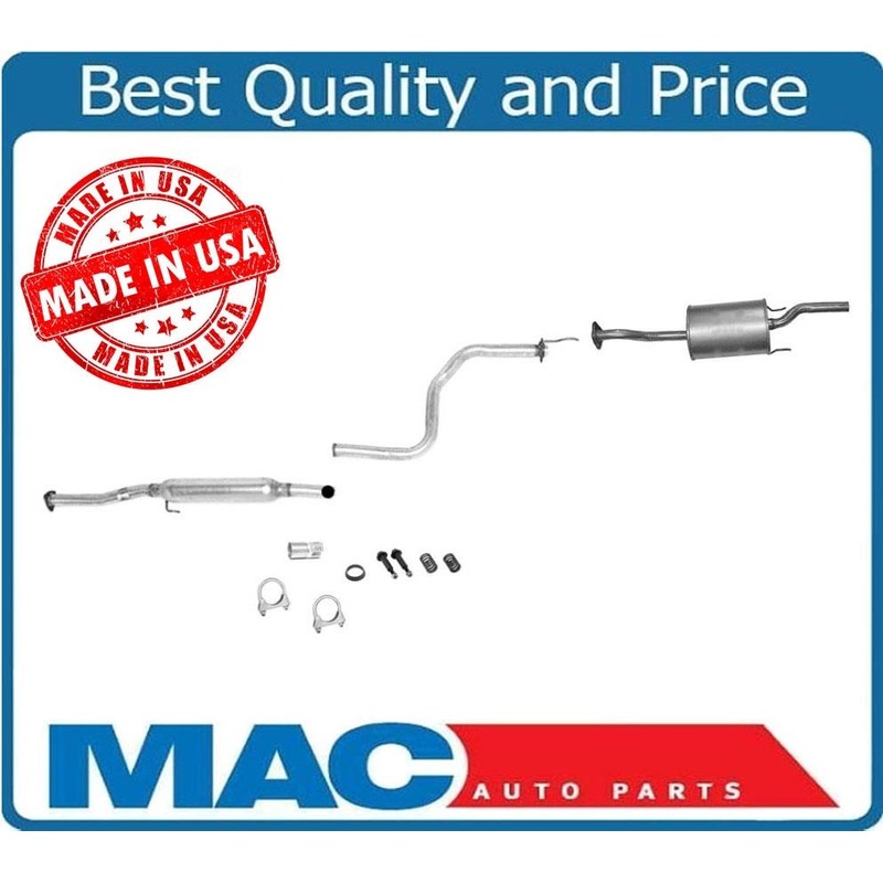 Fits 1996-2000 HONDA Civic 1.6L CX DX 3 Door Hatch Muffler Exhaust Pipe System