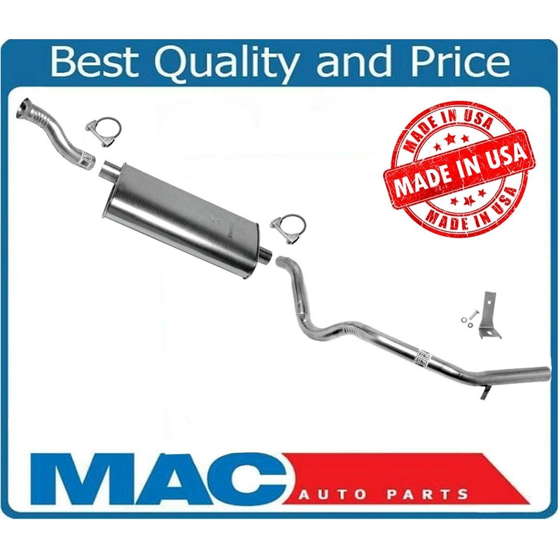 For 1988-1990 Chevy Blazer Jimmy S10 2.8L V6 Muffler Exhaust System Walker Brand