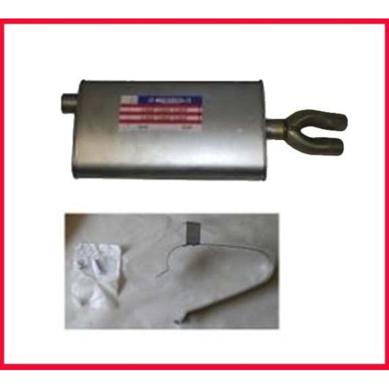 For 1995 - 2005 Pontiac Sunfire Chevy Cavalier Dual Tip Muffler OE Style