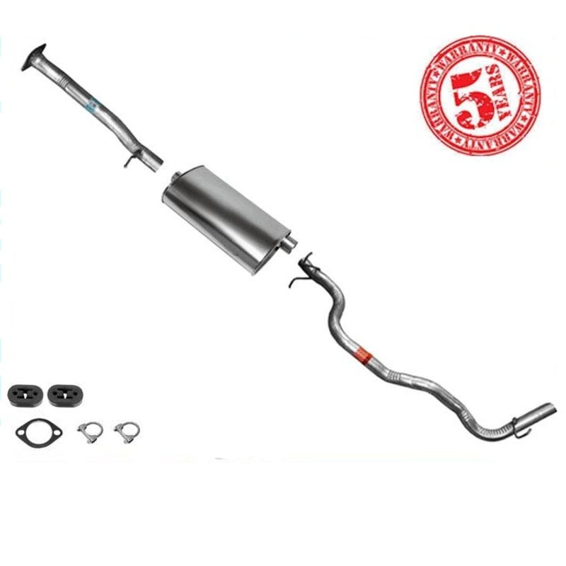 For 2000 2001 2003 S10 ZR2 4X4 Pick Up 4.3 122.9 WB Short Bed Muffler Tail Pipe