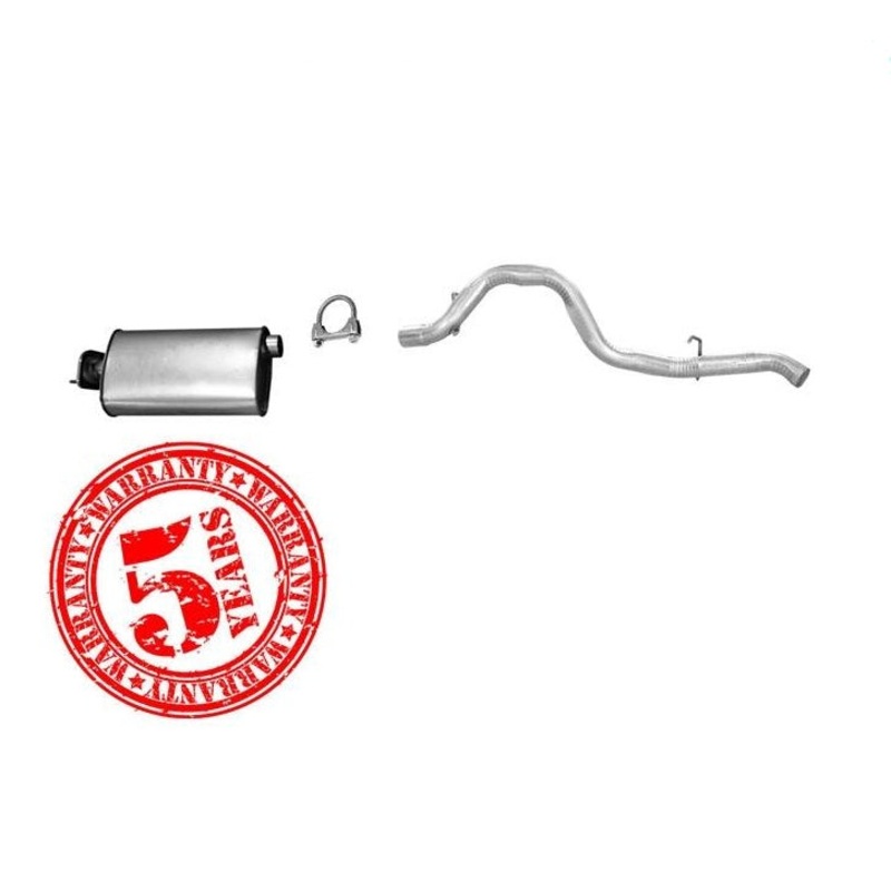 For 2001 2002 2003 2006 Jeep Wrangler 2.4L 2.5L Muffler Tail Pipe Exhaust System