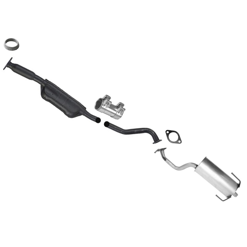 For 2004 Subaru Outback Sedan 2.5 California Emissions Muffler Resonator Exhaust