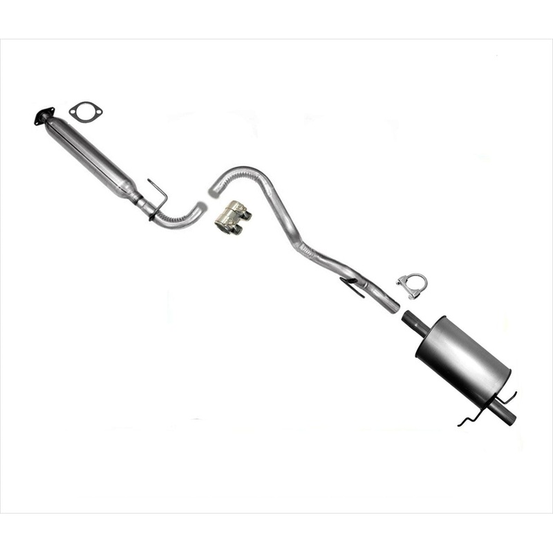 For 2006 07 08 2011 Chevrolet HHR LT 2.4L Muffler Exhaust Pipe System W/ Gaskets