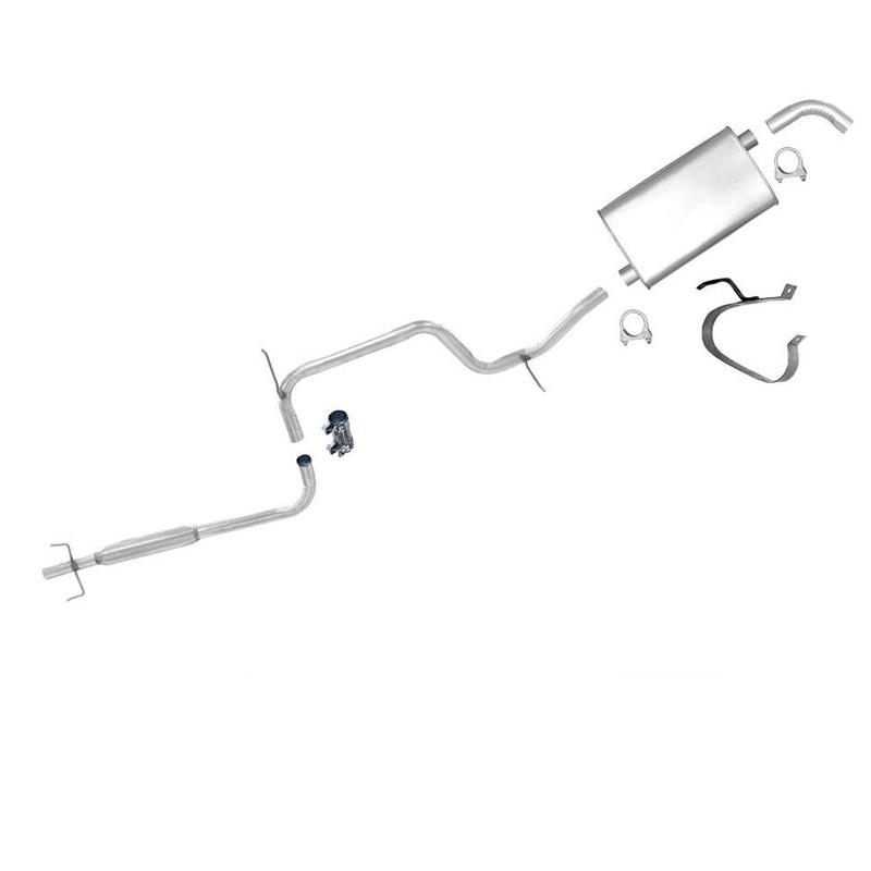 for 91-95 Taurus Wagon 3.8L / 94-95 3.0L Wagon Muffler Exhaust System Made USA