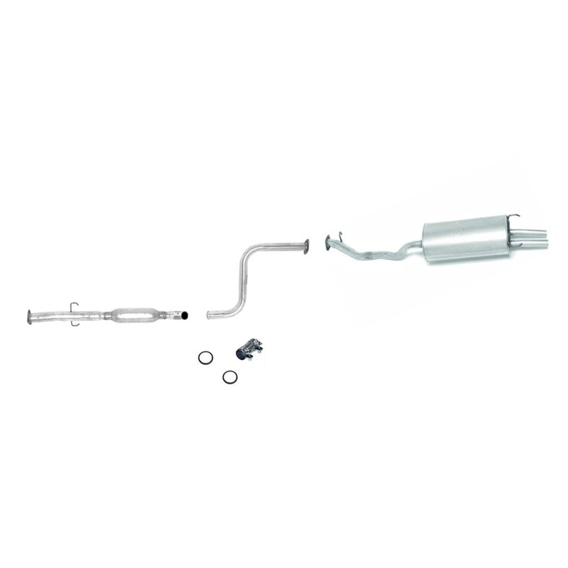 For Honda Accord 1991 1992 1993 SE EX 2.2 Resonator Pipe Muffler Exhaust System