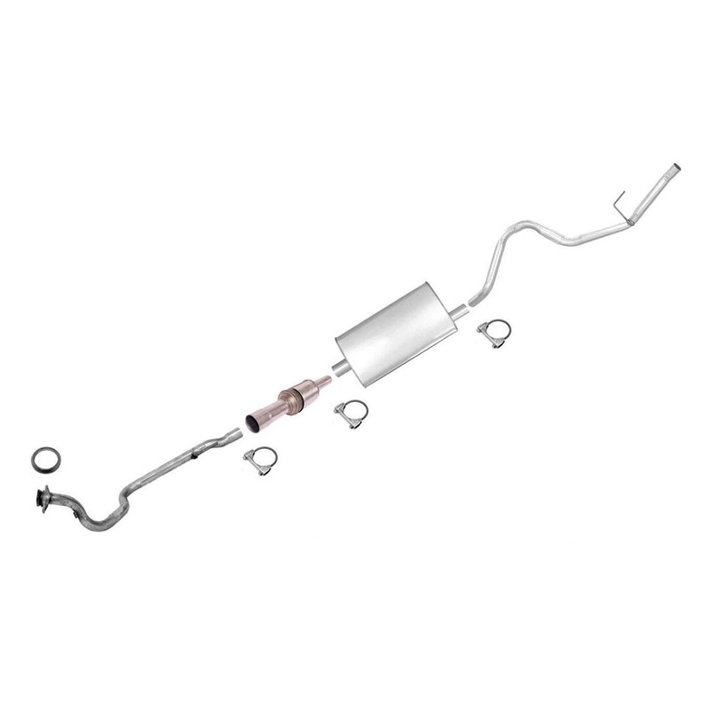 Front Pipe Rear Conv & Exhaust System For Jeep Grand Cherokee 4.0L 1993 1995